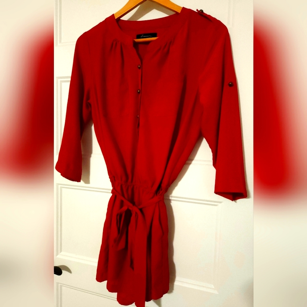 Red Romper - Picture 2 of 3